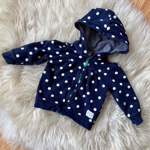 🌟5/$20🌟Carter’s girl zip up hoodie